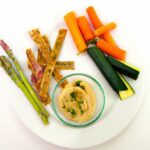 Crunchy Veggie Sticks: A Perfect Pairing with Hummus Delight