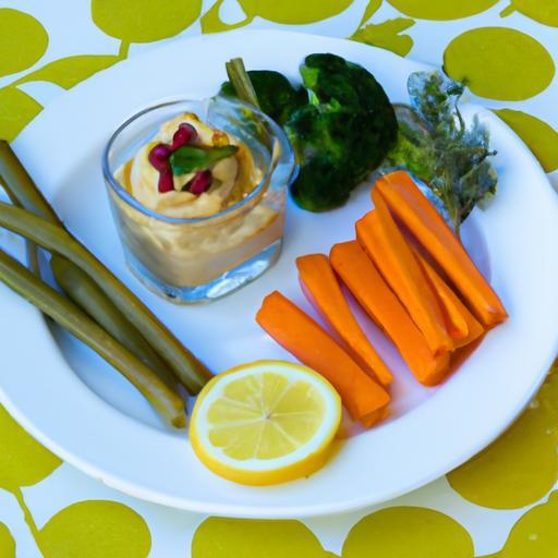Crunchy Veggie Sticks & Hummus: A Perfect Healthy Snack