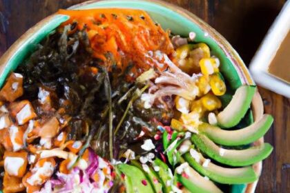 Colorful Vegetarian Sushi Bowl: A Fresh Twist on Tradition