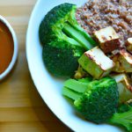 Power-Packed Quinoa Bowl with Tofu, Broccoli & Peanut Sauce