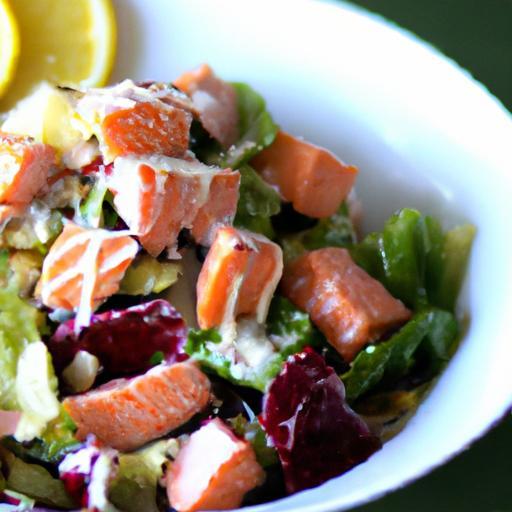 Fresh & Flavorful: The Ultimate Salmon Caesar Salad Recipe