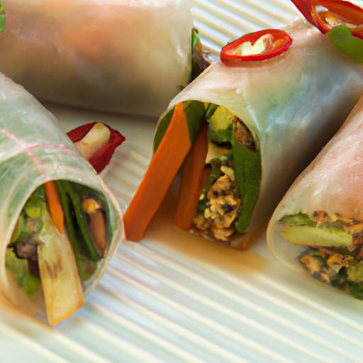 Crisp & Colorful: the Art of Perfect vegetable Spring Rolls