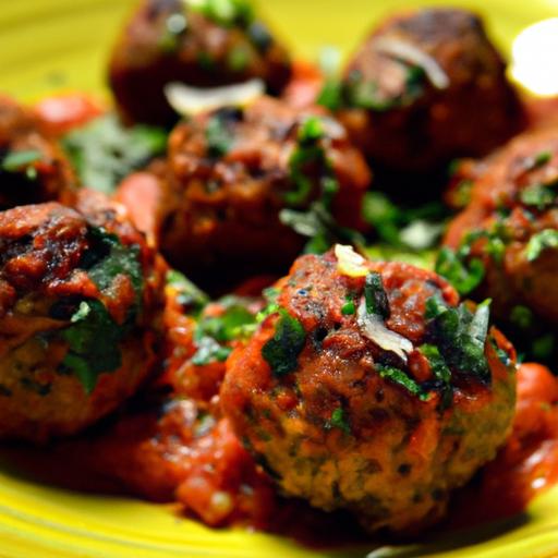 Savory Paleo Meatballs with Zesty Marinara Sauce Recipe