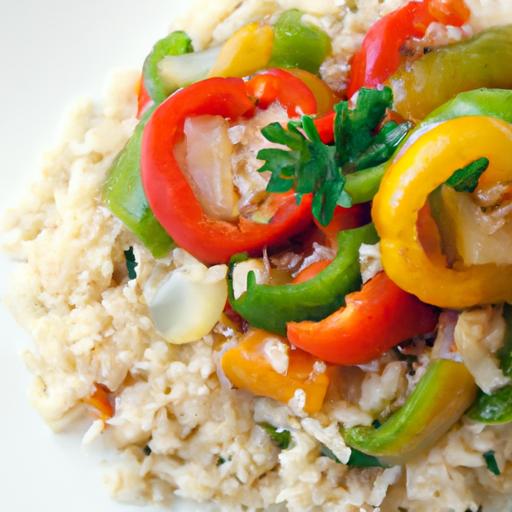 capsicum Rice Delight: A Flavorful Veggie Infusion Recipe
