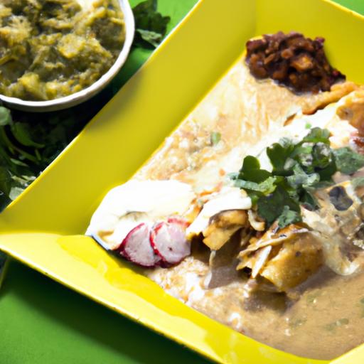 Savor the Flavor: Chicken Enchiladas with ‌green⁢ Mole Sauce