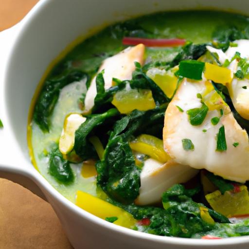 Wholesome Fish and Spinach Curry: A Flavorful Delight