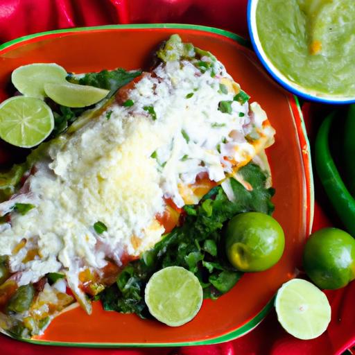 Savoring Enchiladas ⁤Verdes: A zesty Taste of Mexico's Soul