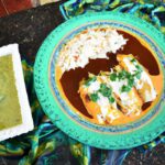 Savor the Flavor: Chicken Enchiladas with Green Mole Sauce