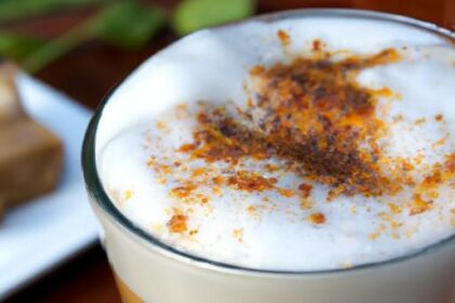 Golden Glow: Turmeric & Ginger Coconut Milk Latte Delight