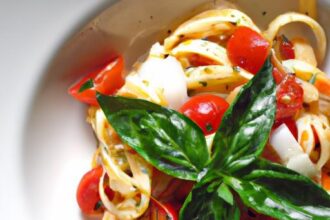 Effortless Caprese Pasta: Fresh Flavors in Every Bite