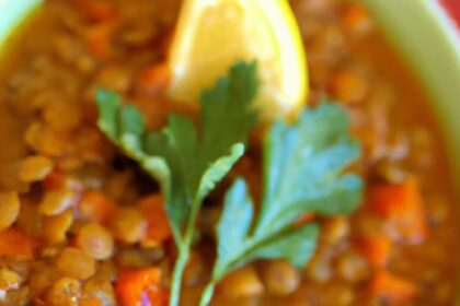 Hearty Lentil Soup: A Nutritious Comfort Food Classic