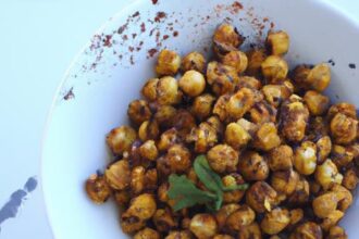 Crunchy Zaatar Roasted Chickpeas: A Flavorful Snack Twist