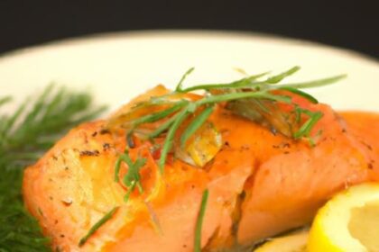 Zesty Lemon Dill Baked Salmon: A Fresh Flavor Delight