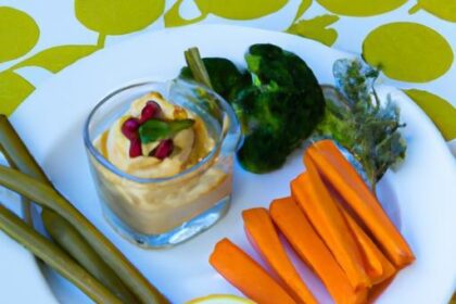 Crunchy Veggie Sticks & Hummus: A Perfect Healthy Snack