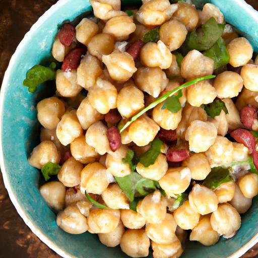 Chickpea Salad with Tahini Dressing: A Creamy Twist on Freshness