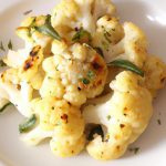 Golden Delight: Roasted Garlic Parmesan Cauliflower Recipe