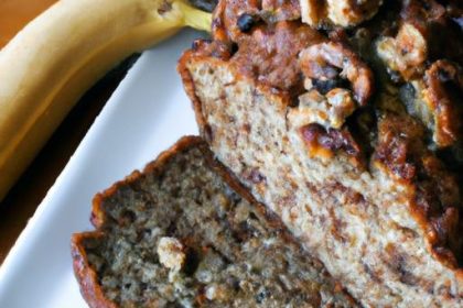 Deliciously Nutty: Vegan Banana Bread with Walnuts Recipe