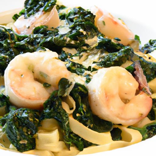 Creamy Shrimp and Spinach Alfredo: A Decadent Delight