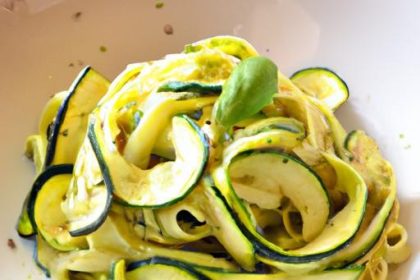 Creamy Avocado Pesto Zucchini Pasta: A Fresh Twist